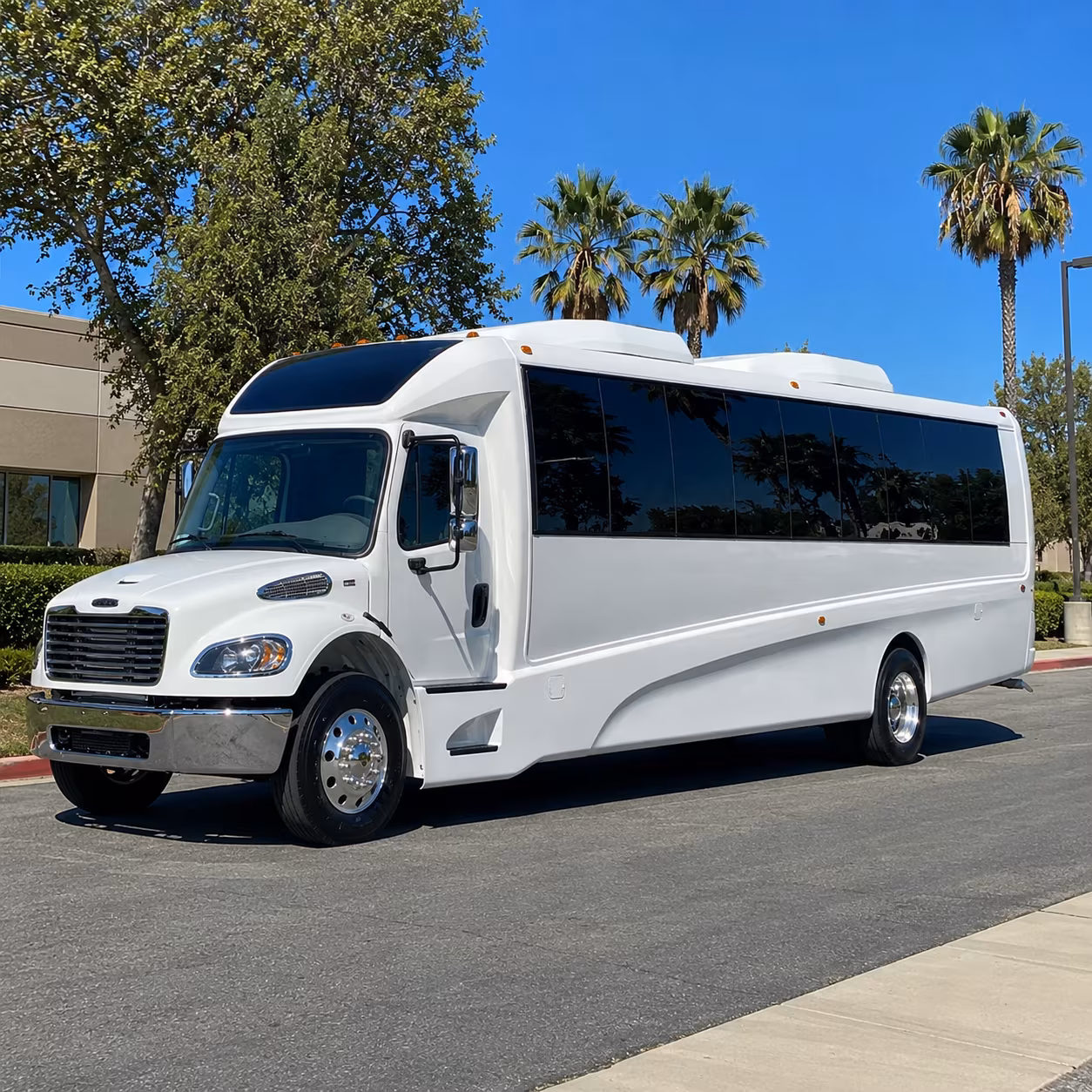 Memphis Airport Shuttle & Transportation party bus exterior