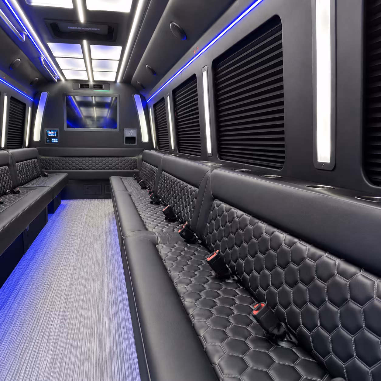 Memphis Concert & Music Festival Transportation onboard seating