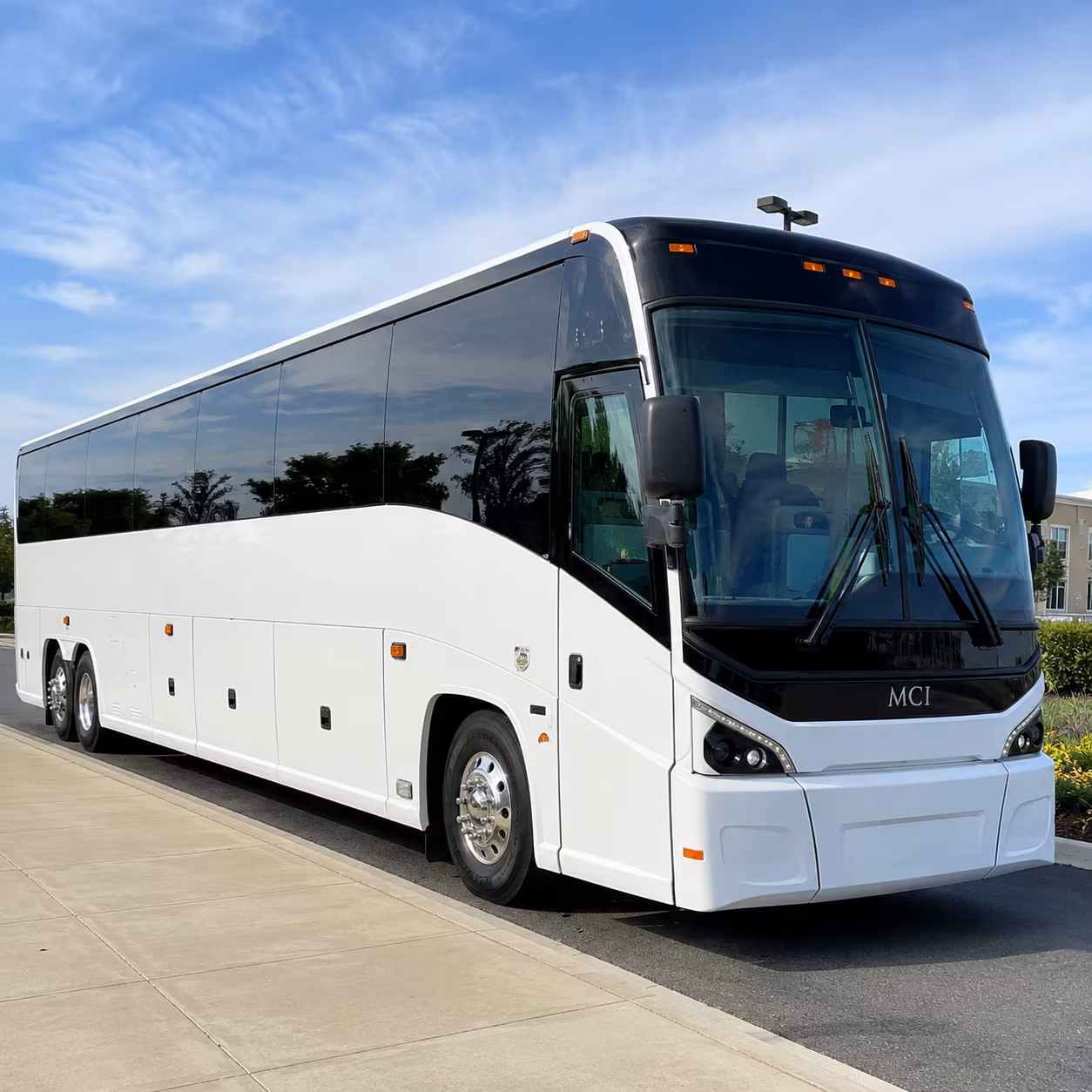 Memphis Corporate Transportation party bus exterior