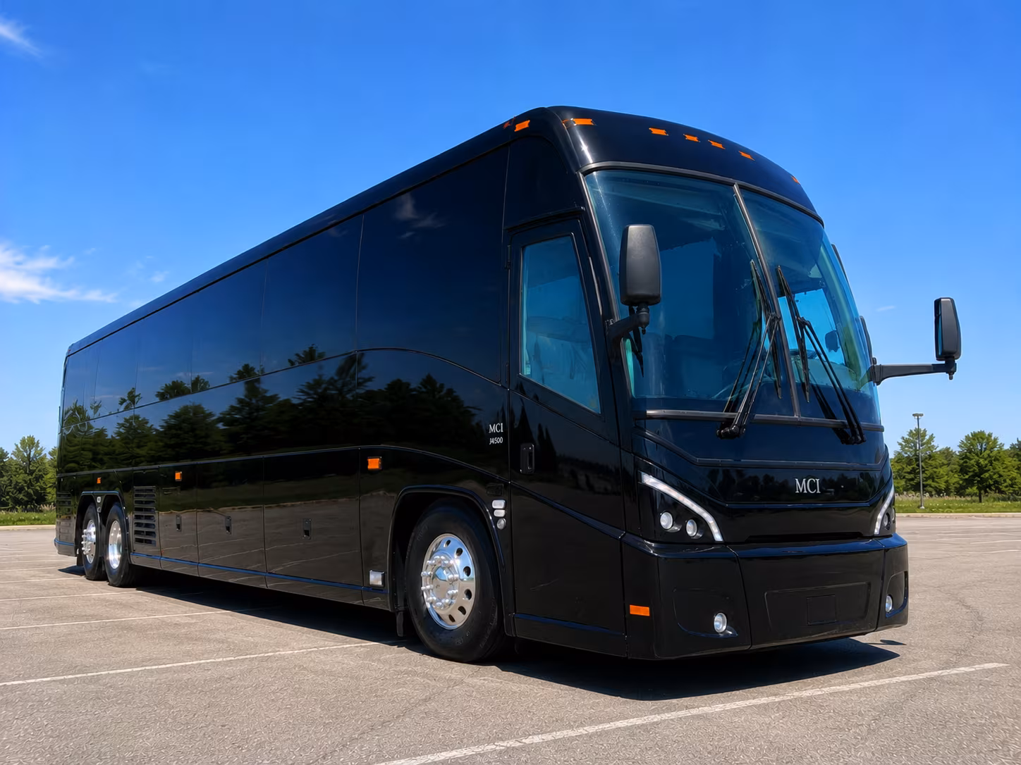 Memphis Corporate Transportation party bus exterior
