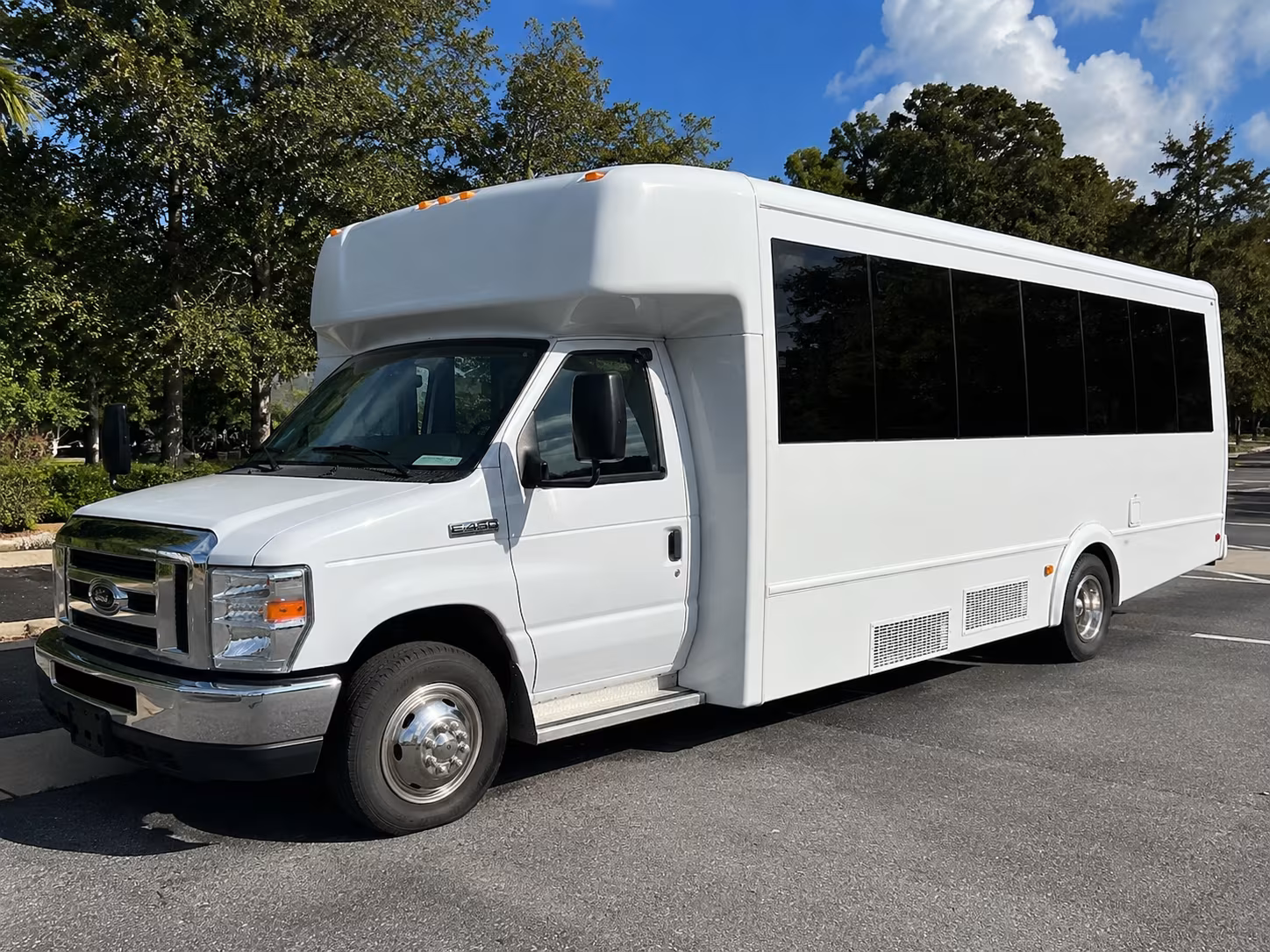 Memphis Private Event Transportation party bus exterior