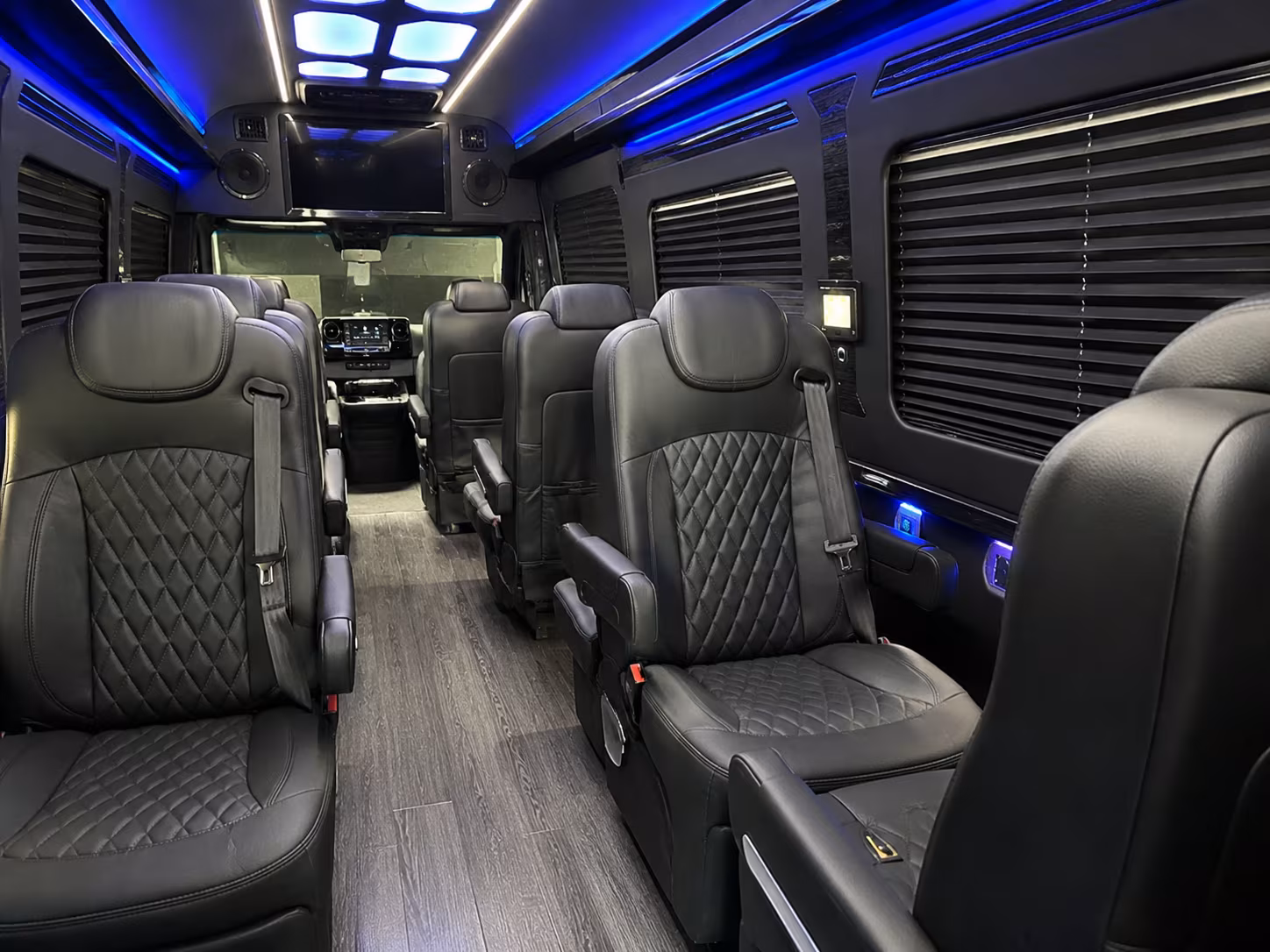 Memphis School Event Transportation party bus exterior