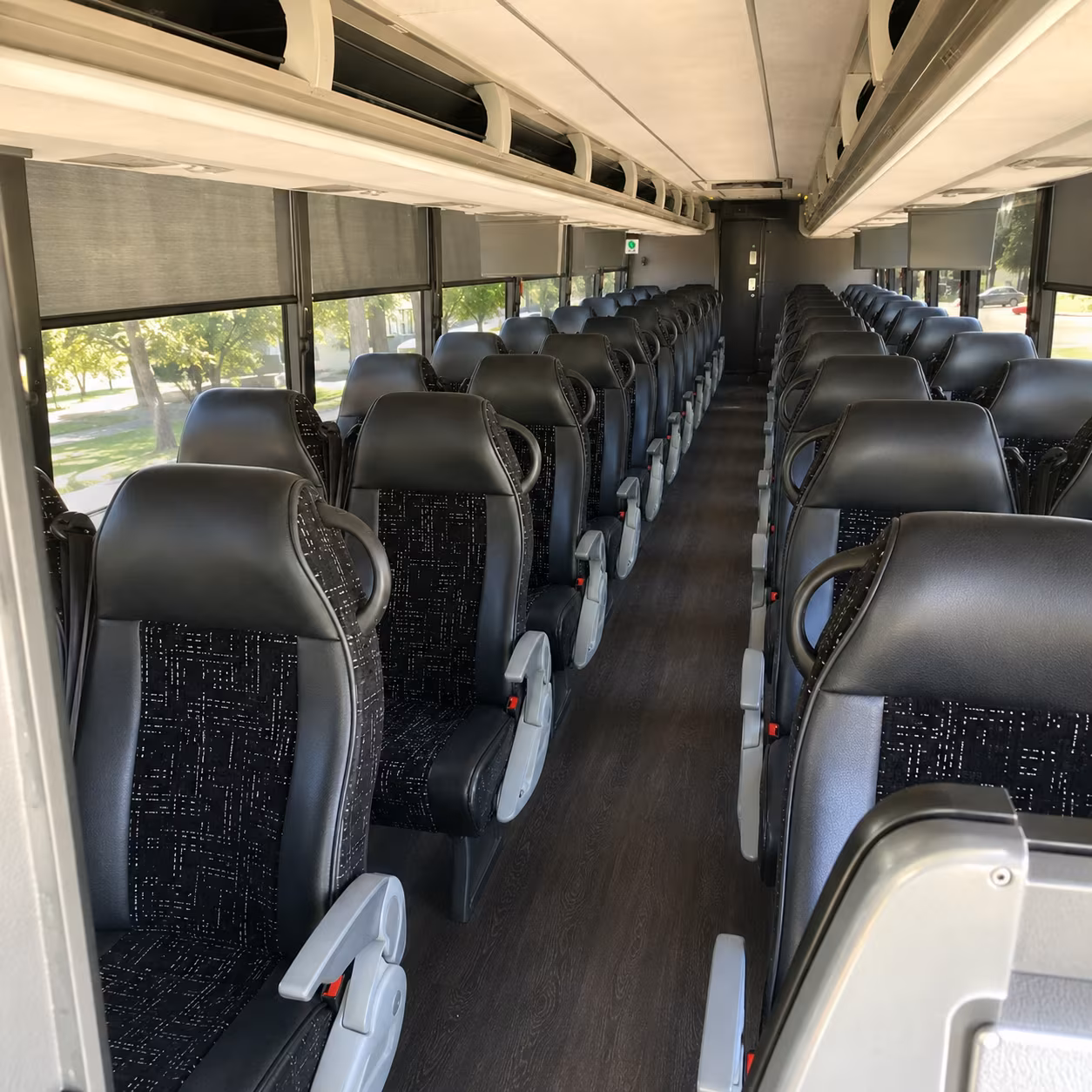 Memphis School Event Transportation party bus interior