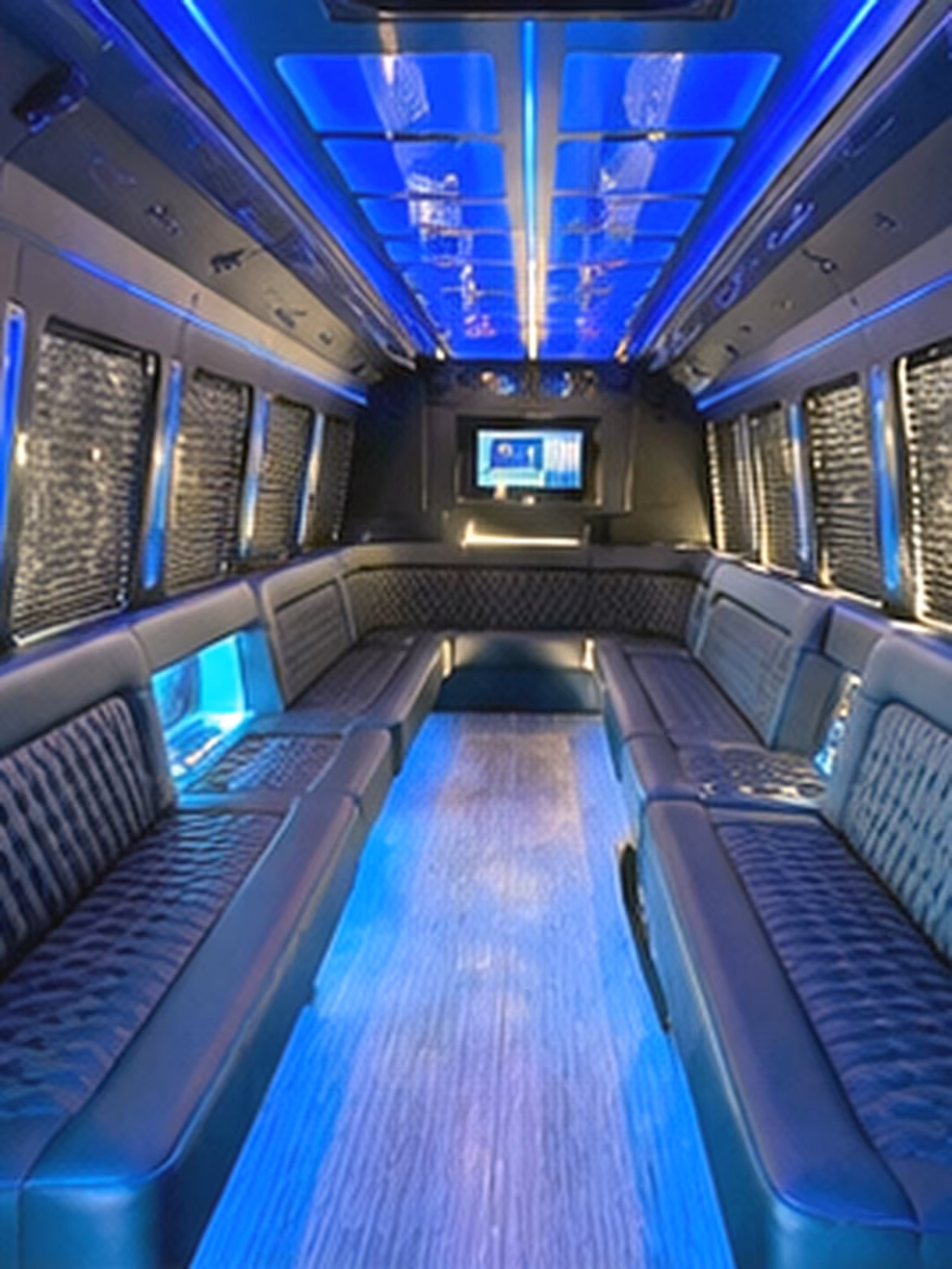 Memphis Wedding Transportation onboard seating