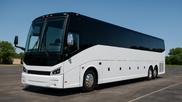 Exterior of Charter Bus Company Nashville's 40 Passenger Party Bus in Nashville