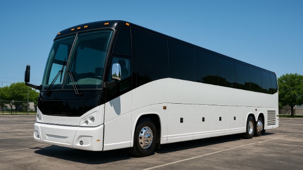 Exterior of Charter Bus Company Little Rock's 50 Passenger Party Bus in Little Rock